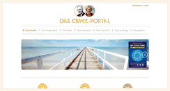 Desktop Screenshot of cayce-portal.de