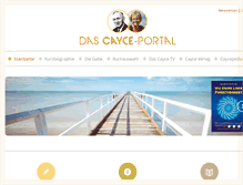 Tablet Screenshot of cayce-portal.de